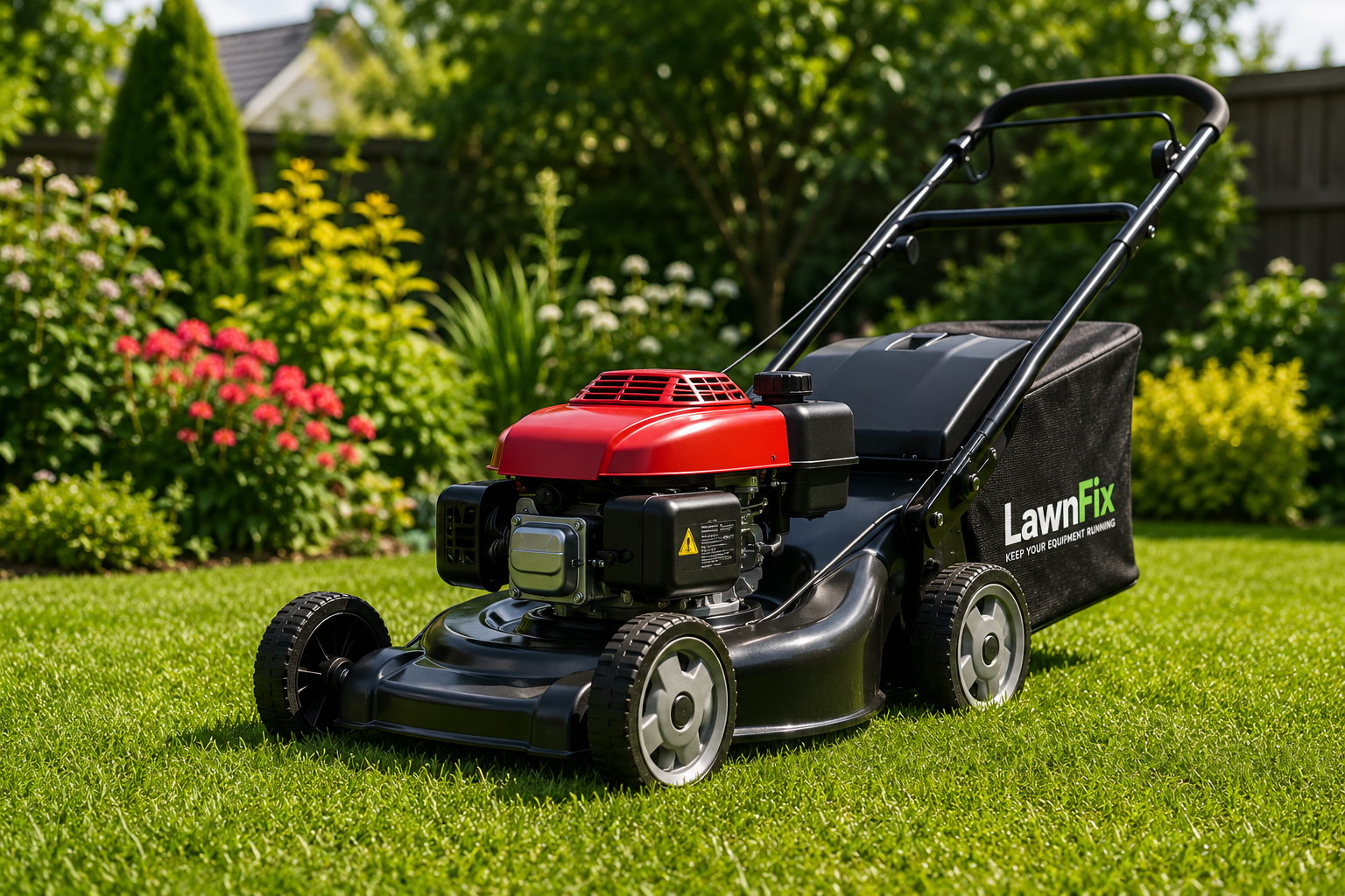 Lawn mower and garden machinery