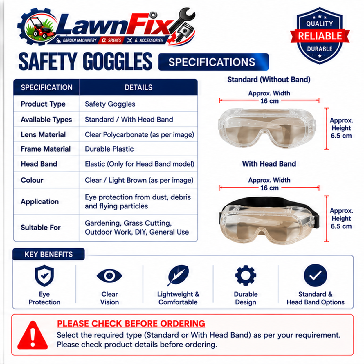 Safety Goggles - Image 3